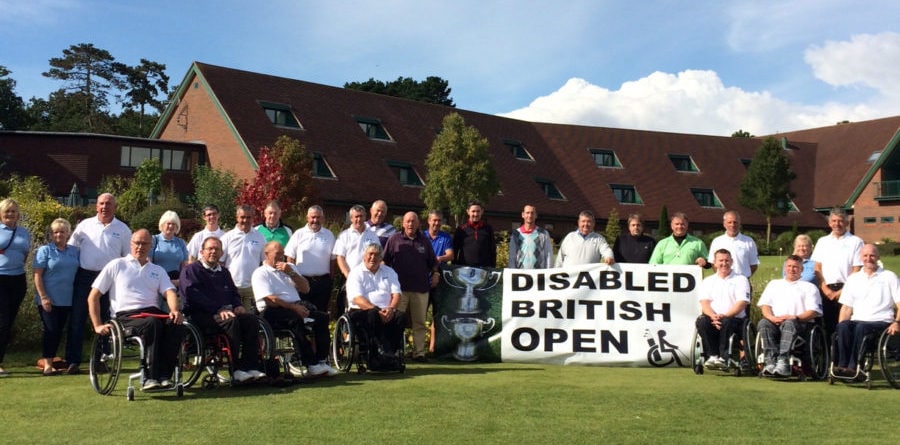 Ufford Park hosts the Disabled British Golf Open 2017
