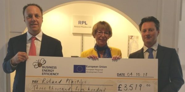 BEE Anglia grant helps Roland Plastics cut lighting costs