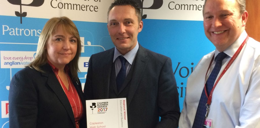 Copleston wins British Chambers of Commerce regional award