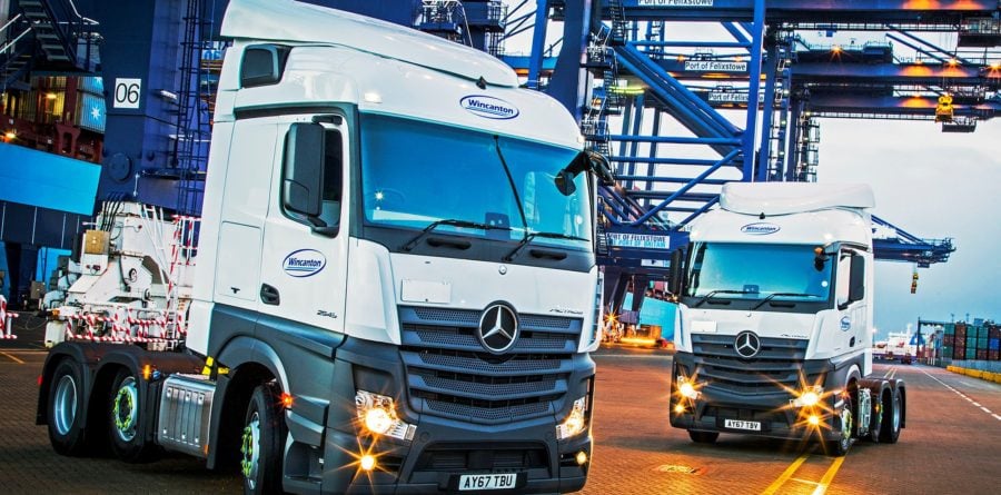 Wincanton puts safety first with Mercedes-Benz trucks