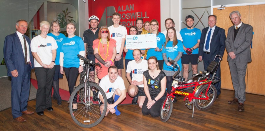 Alan Boswell Group raises more than £70,000 for charity