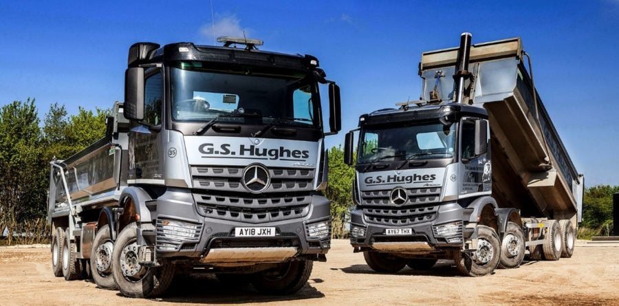 Orwell Truck and Van commissioned for 20 new Mercedes tippers