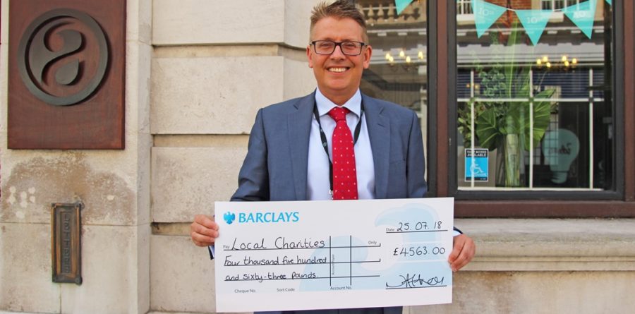 Legal firm raises over £4k for Ipswich charities