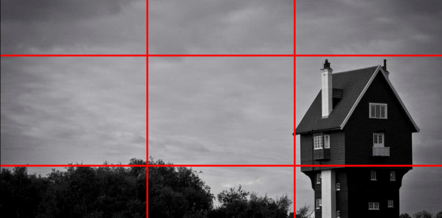 Take great photos with the rule of thirds