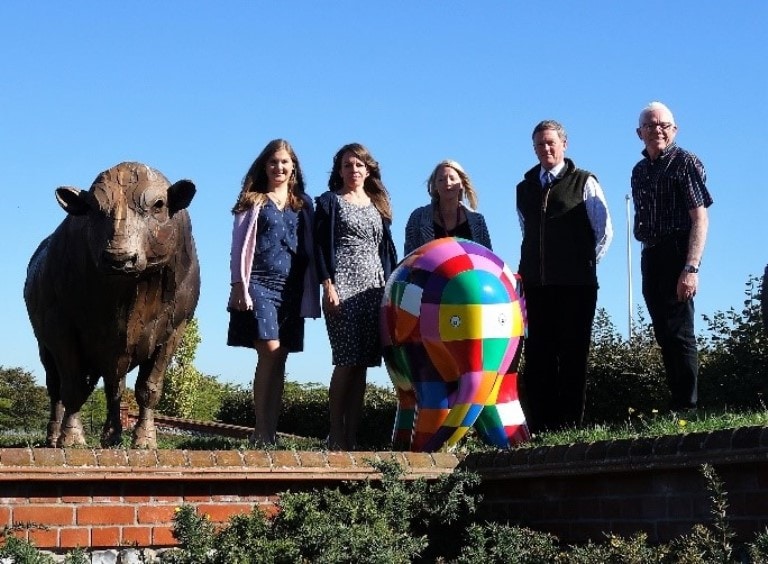 SAA joins Elmer’s Big Parade with unique display at Suffolk Show 2019