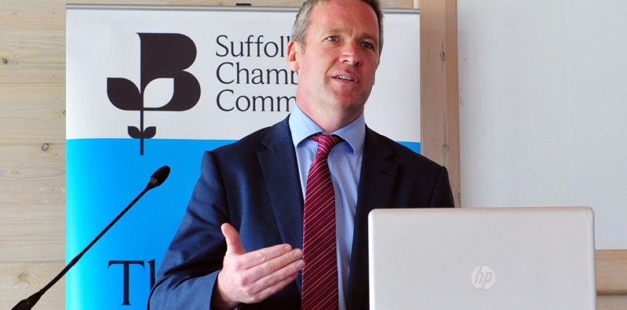 Suffolk Chamber members hear about “London’s fastest growing airport”