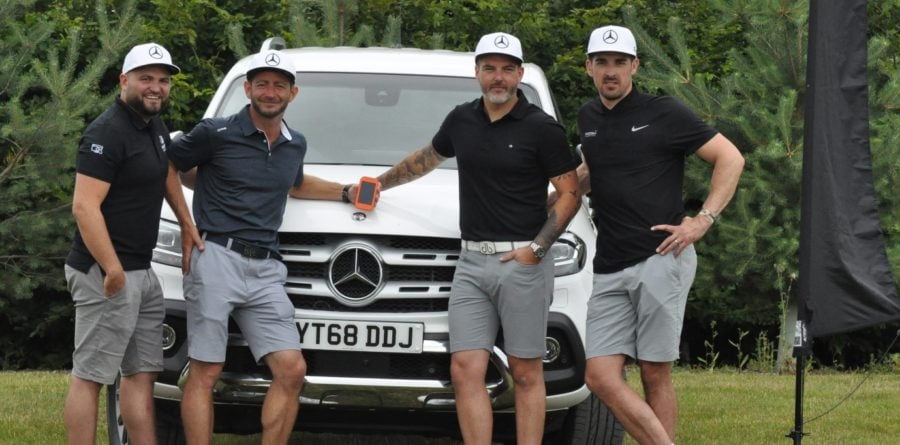 Customer wins big at a Mercedes-Benz Golf day