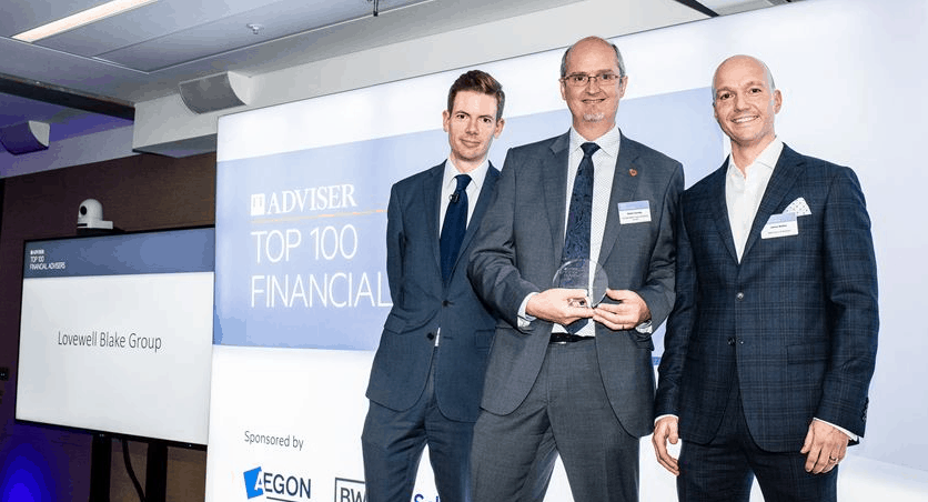 FT rates Lovewell Blake in Top 100 financial planners in the UK