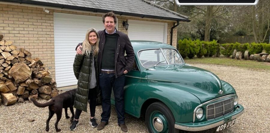 Classic car firm gift local enthusiasts with classic motor