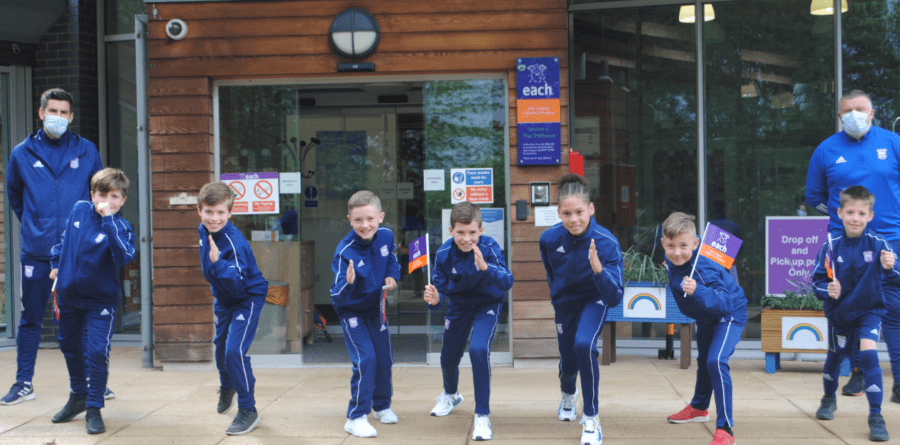 Ipswich Town youngsters make big community contribution