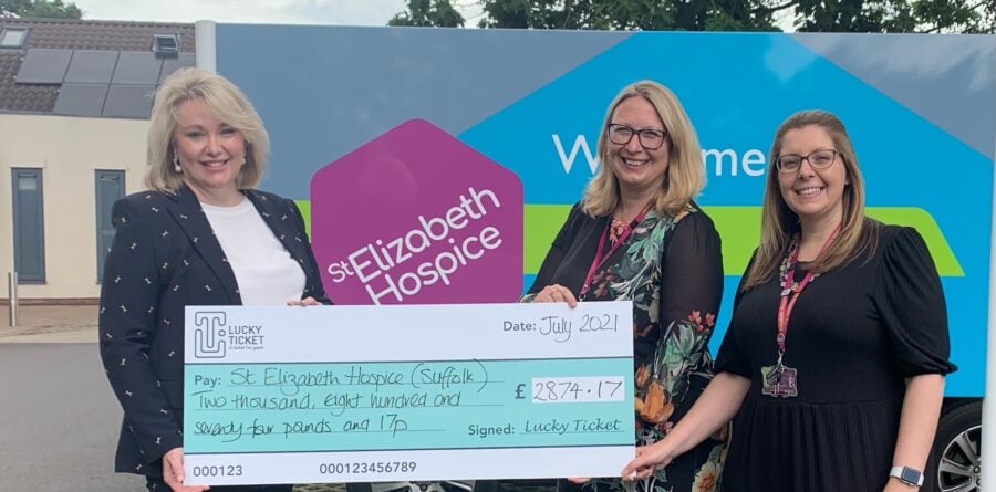 New Suffolk tech company raises over £2800 for St Elizabeth Hospice