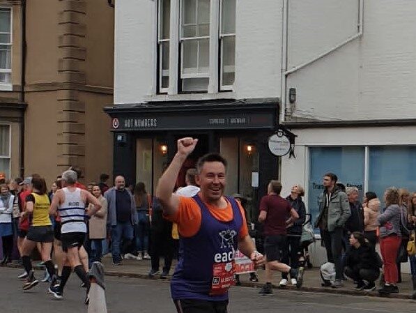 Runners pound the streets of Cambridge and raise more than £13,000 for EACH