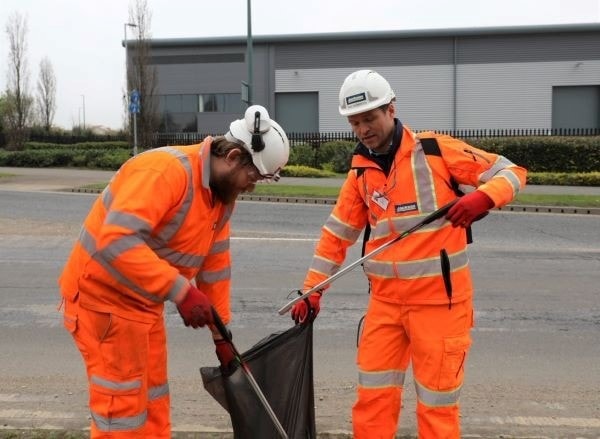 Driving down roadside litter levels in national spring clean