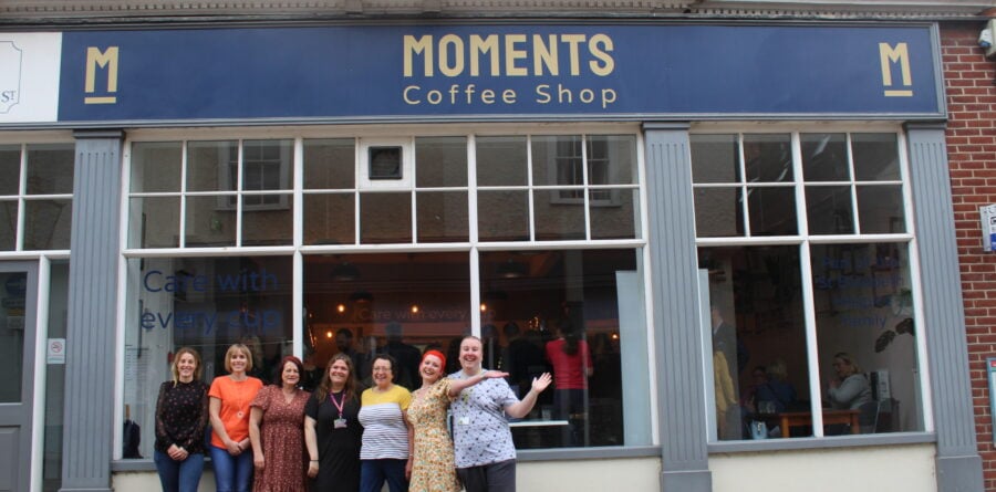 Hospice opens Moments Coffee Shop in Stowmarket