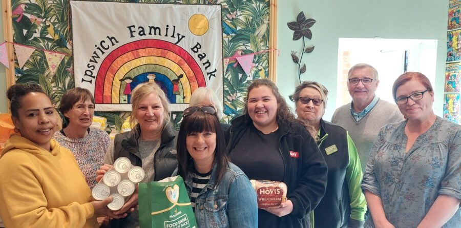 Top performing childcare agency partners with local foodbank