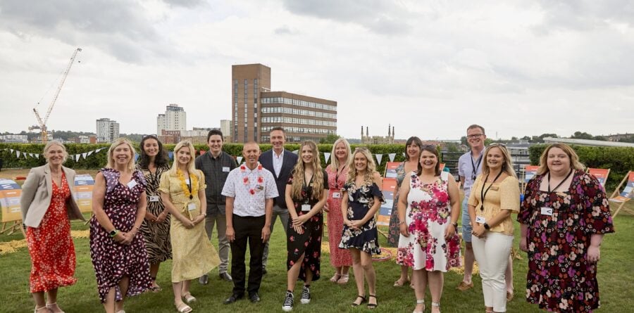 Suffolk businesses have a royally good time at Suffolk Chamber’s annual Rooftop Garden Party
