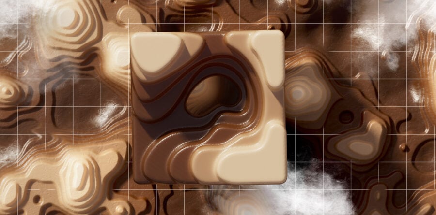 This is how a future milk chocolate looks like according to AI
