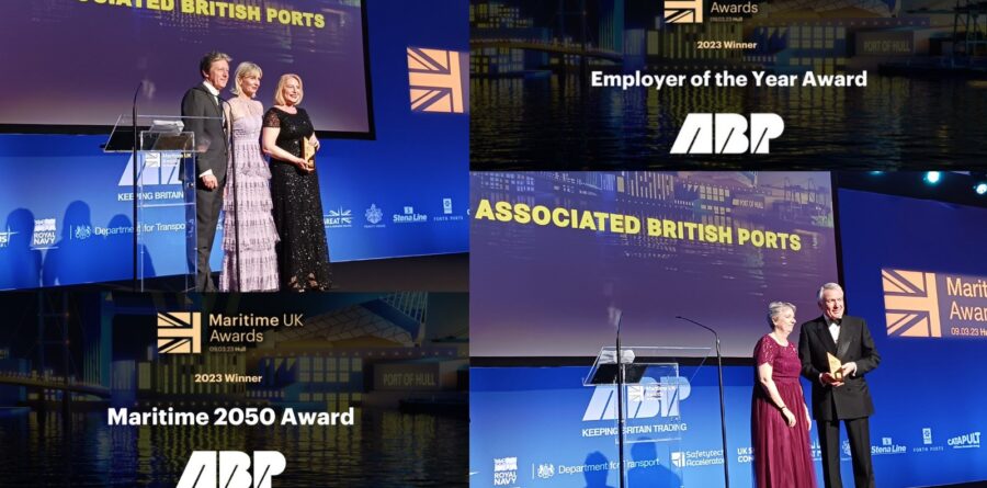 ABP wins ‘Employer of the Year’ and ‘Maritime 2050’ categories at Maritime UK Awards