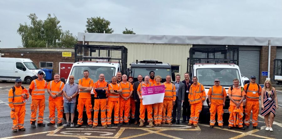 Ipswich street cleansing team short-listed for ‘Best Service’ award