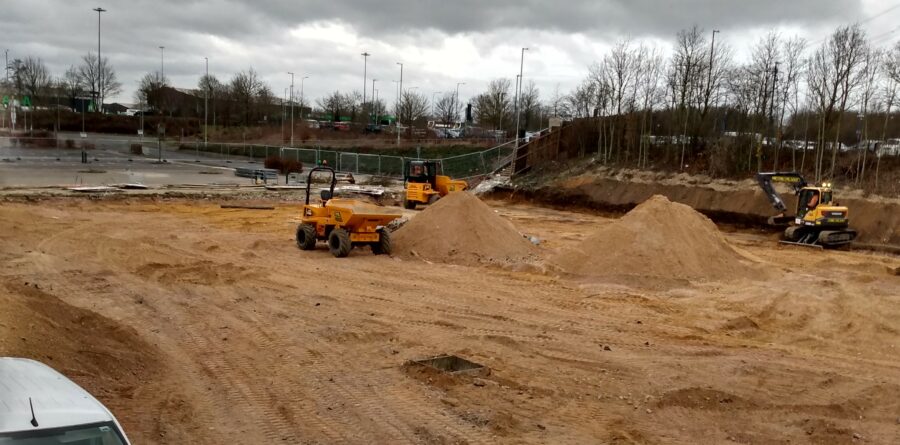 Lidl Construction underway