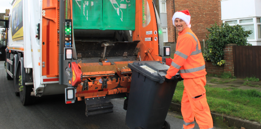 Changes to bin collections over the festive period in Ipswich