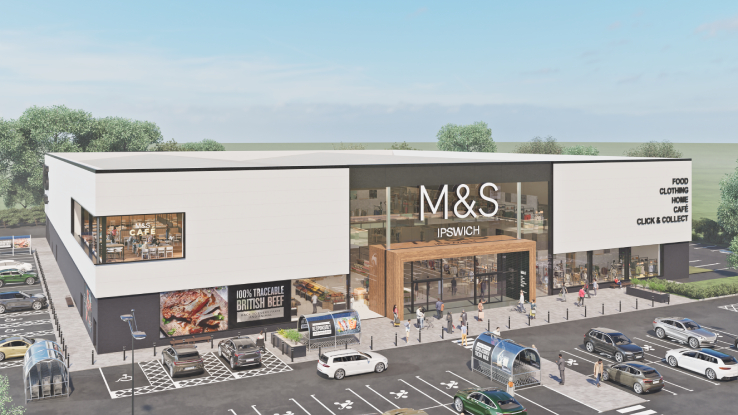 M&S sets out plans for multi-million-pound investment in Ipswich