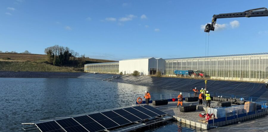 East Green Energy power ahead with one of the UK’s largest floating solar projects