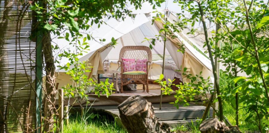 Woodbridge Glamping and Wellness reopens on 1st May following full refurbishment – with new ‘Wellness Experience’ launching 1st June